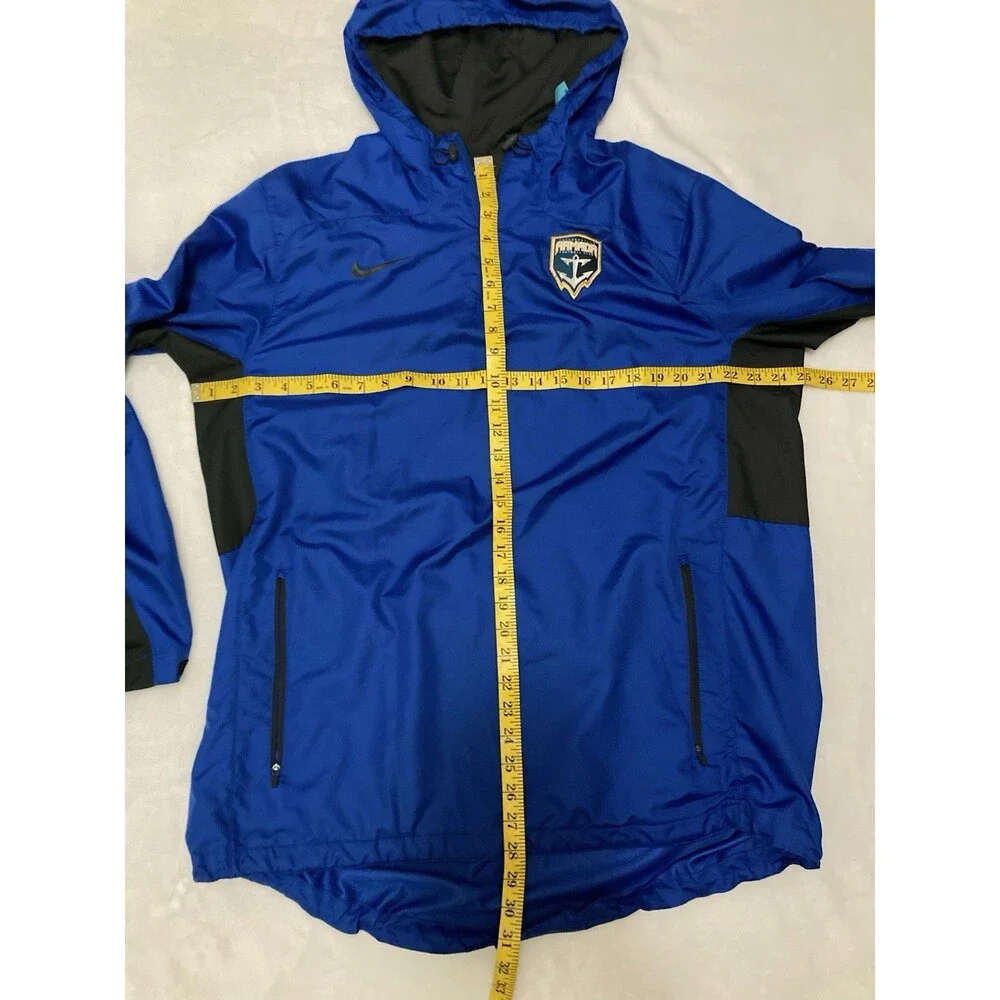 Nike Jacksonville Armada Football Club Windbreaker XL Hooded Pullover Shirt